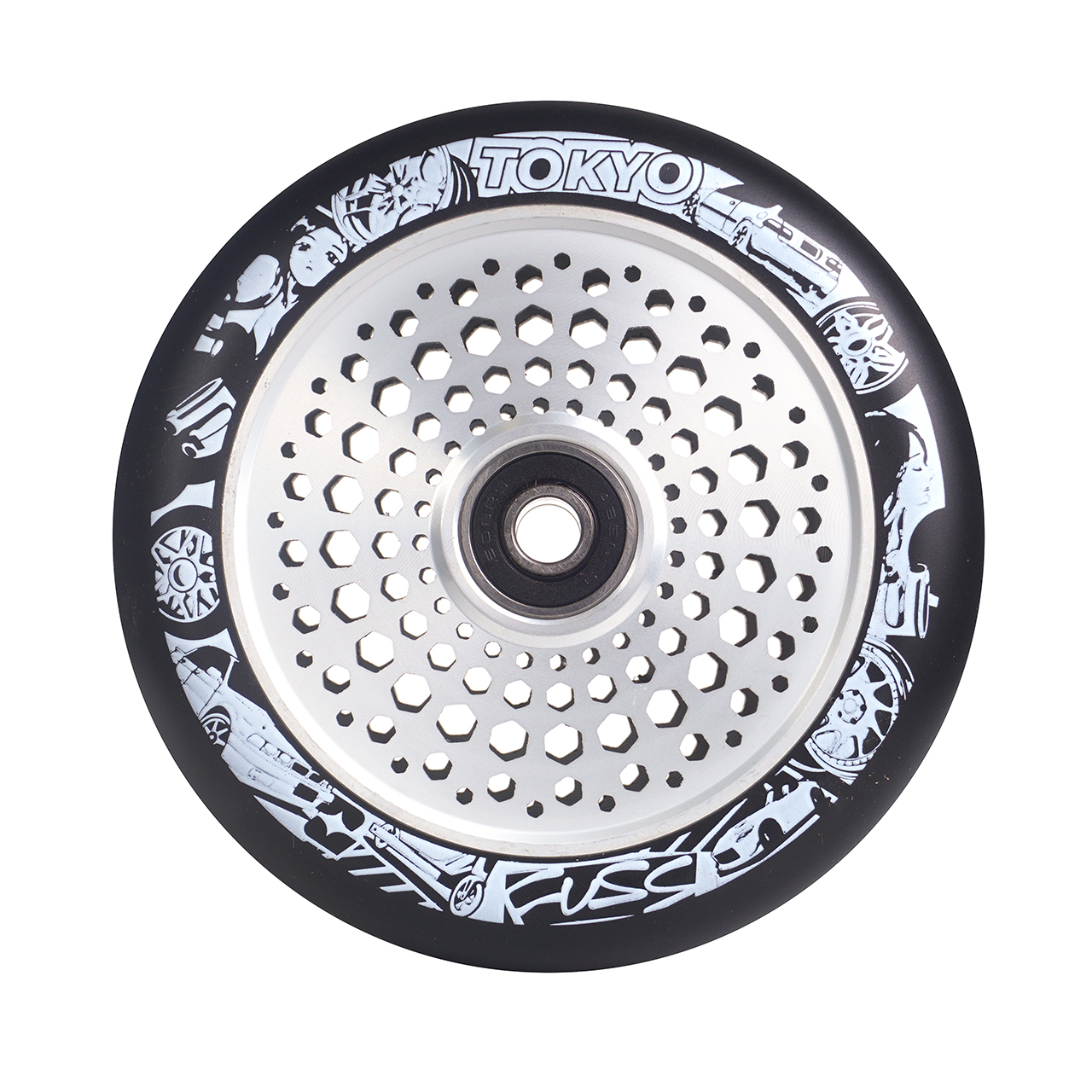 Колесо DIVERSE "Tokyo fuss" Dorikin wheel silver/black