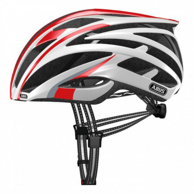 Шлем ABUS TEC-TIAL L (58-60см) Черно-серо-красный