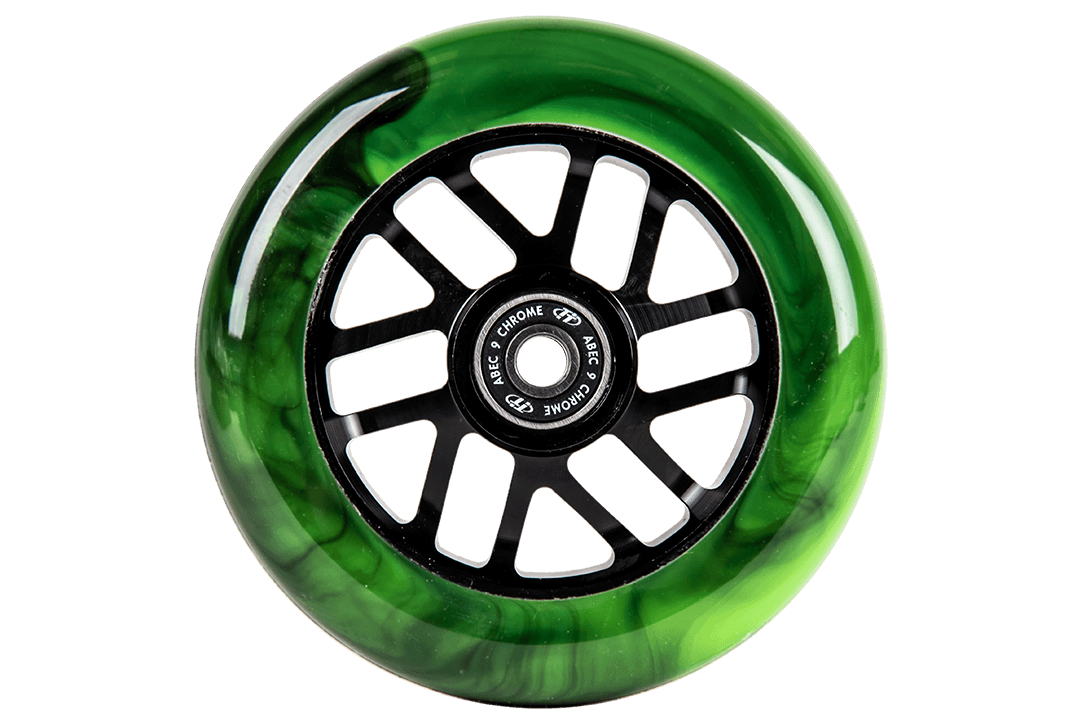 Колесо для самоката TechTeam 110*24мм V-AW02MG green Freak