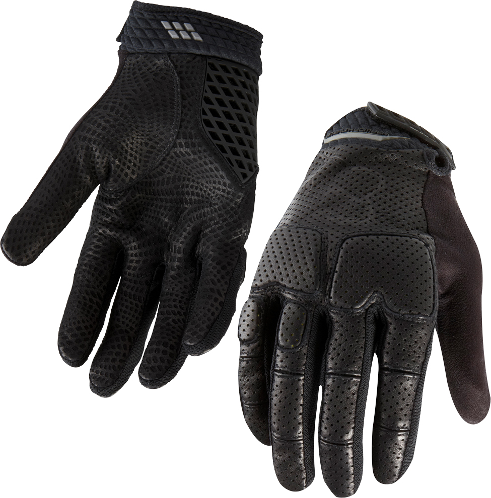 Перчатки велосипедные Fox Stealth Bomber Glove S Чёрные