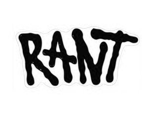 Наклейка Rant Promo ((белый) арт: 400-09102)