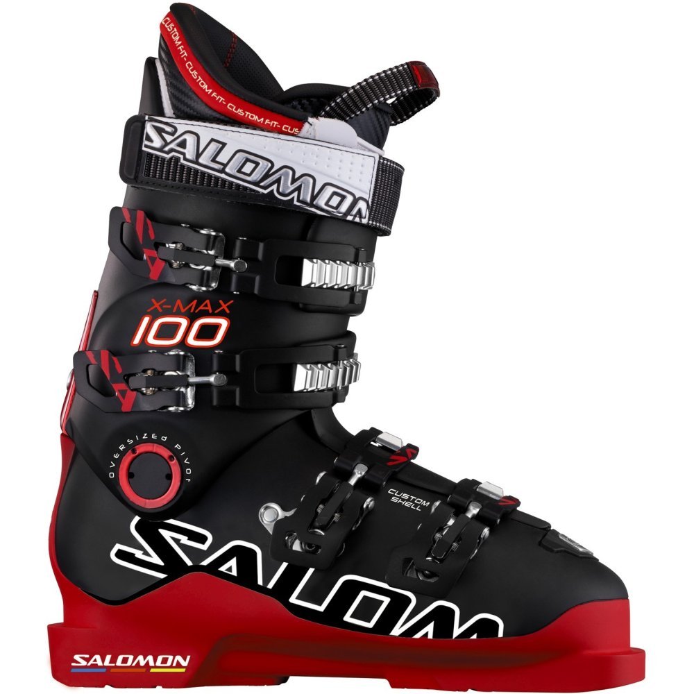 Ботинки горнолыжные SALOMON X MAX 100 29 (Чёрный)