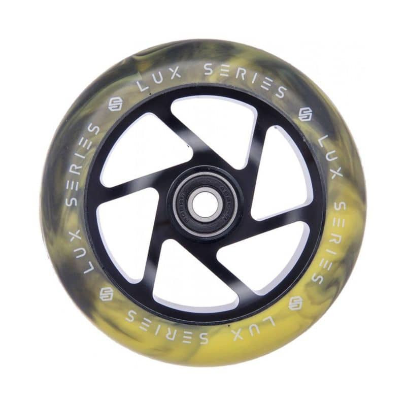 Колесо для самоката Striker Lux Pro Scooter Wheel 110mm Black/Yellow