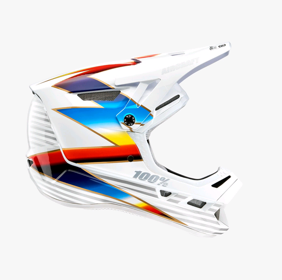 Шлем 100% Aircraft Composite Helmet (Knox/White, L, 2021 (80004-460-12))
