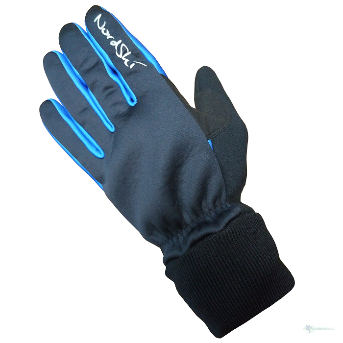 Перчатки NORDSKI Activ WS Junior (S, черный/синий)