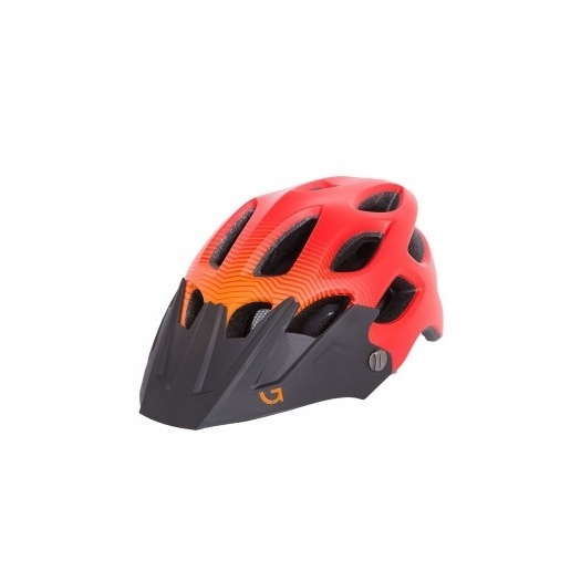 Шлем Green Cycle Slash Размер 58-61см (L) Красно-оранжево-чёрный