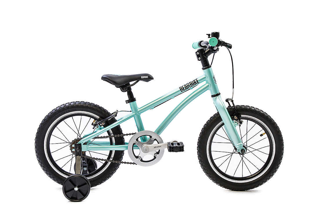 Велосипед 16" Bear Bike Kitezh Рама OS Голубой 2020