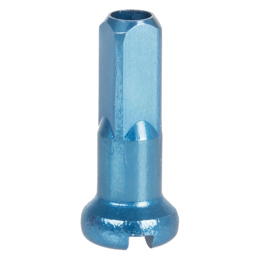Ниппель DT 12х2.0мм алюминий, голубой
