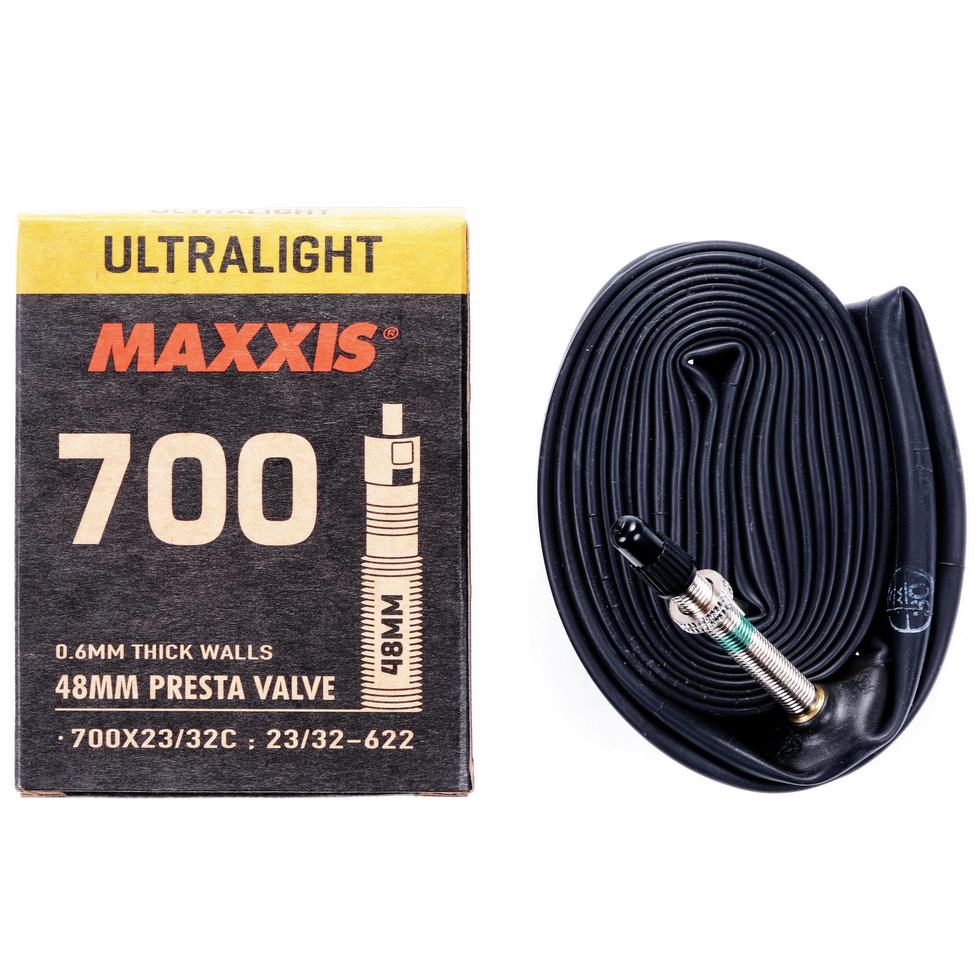 Камера 700X23/32C (23/32-622) MAXXIS ULTRALIGHT 0.6 LFVSEP60 (B-C)