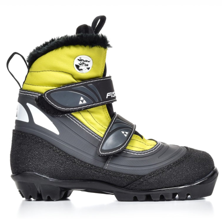 Ботинки лыжные Fisher Snowstar yellow размер 26