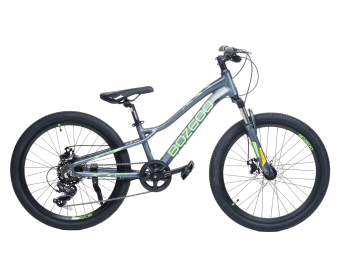 Велосипед 24" BOZGOO Bambino 11" Gray/green