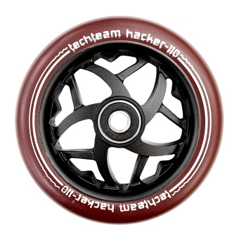 Колесо для самоката TechTeam W-H2, 110мм (Hacker), коричневый