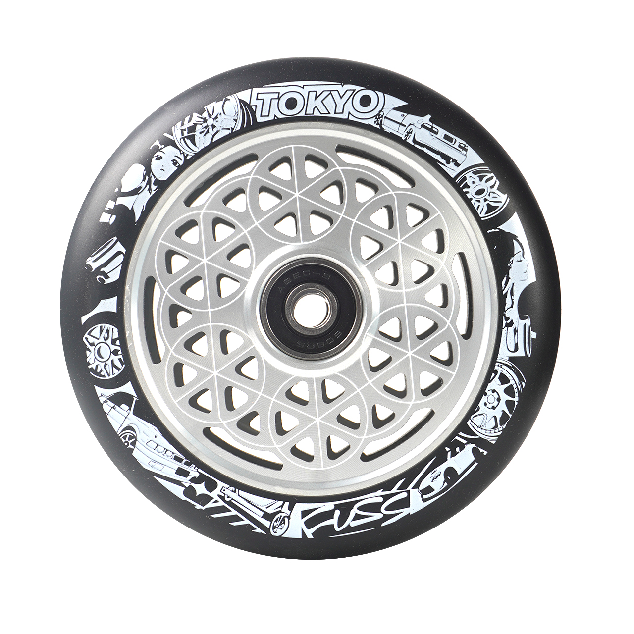 Колесо "Tokyo fuss" Itasha wheel silver
