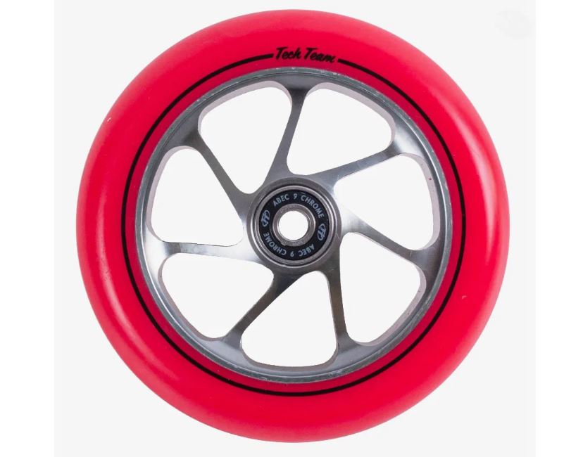Колесо для самоката X-Treme 120*24мм  7W, red