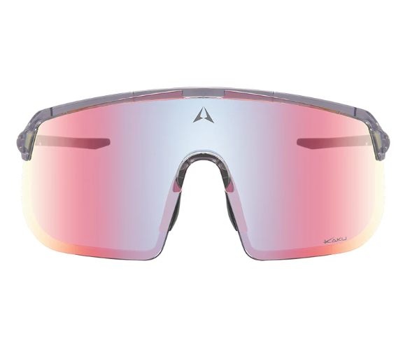 Очки спортивные KAKU SP2 оправа(Crystal Pink) линзы (Photochromic Red Mirror)