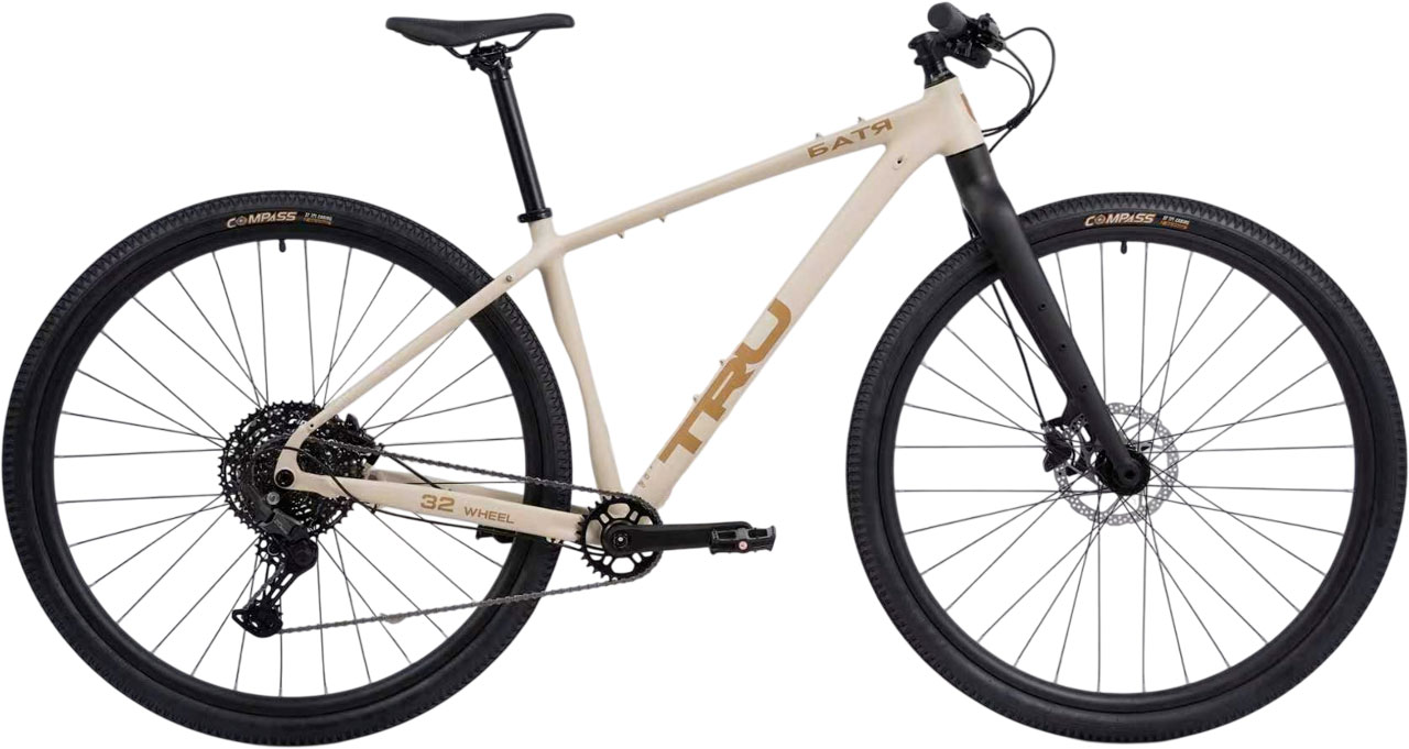 Велосипед 32" TRU БАТЯ 11, XXL, 1*11 скоростей, бежевый