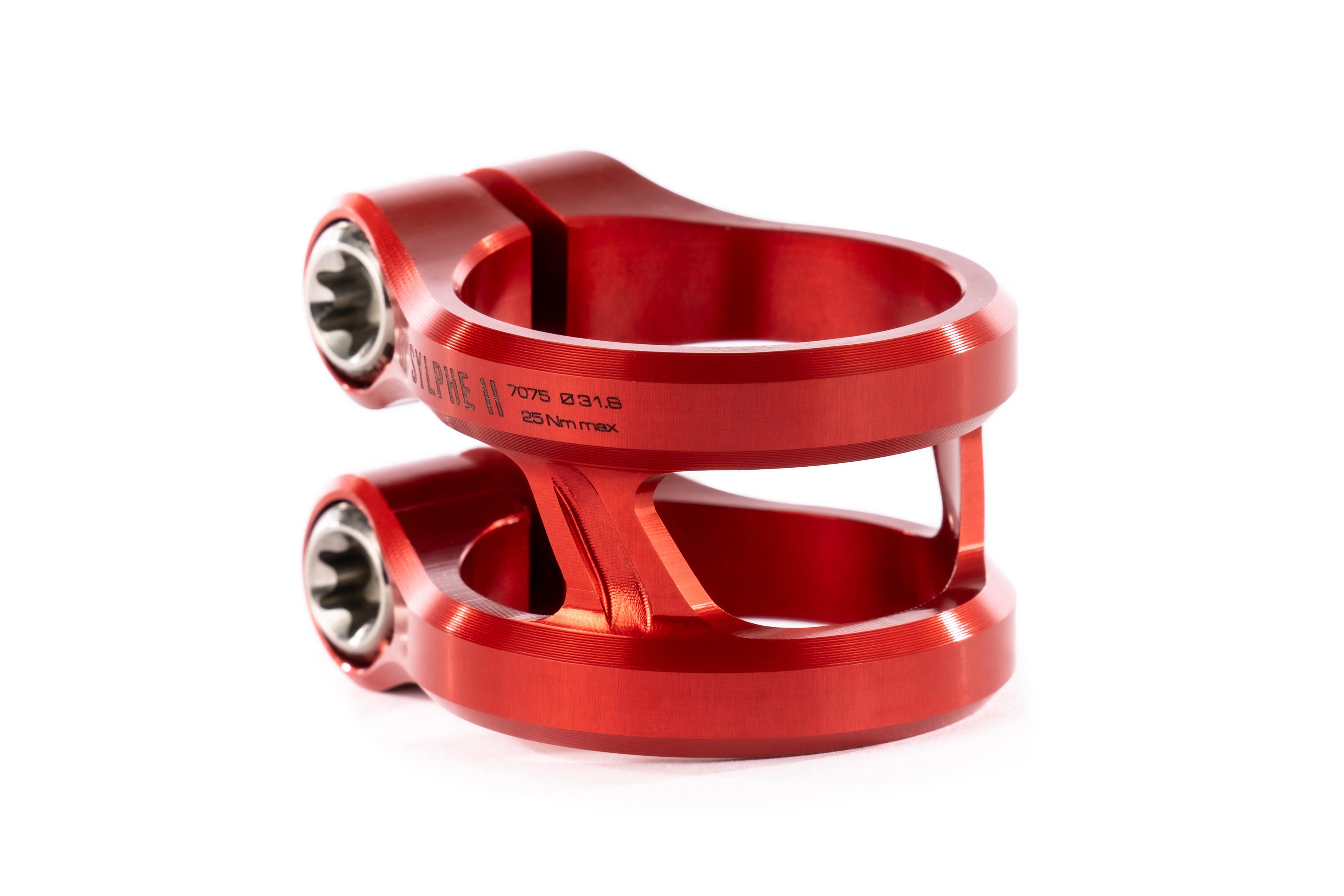 Зажим Ethic sylphe double clamp V2 31,8 red