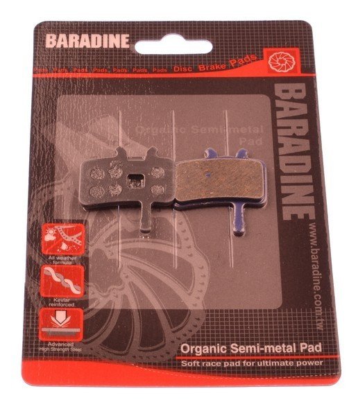 Колодки тормозные Baradine DS-11 для гидр. дисковых тормозов