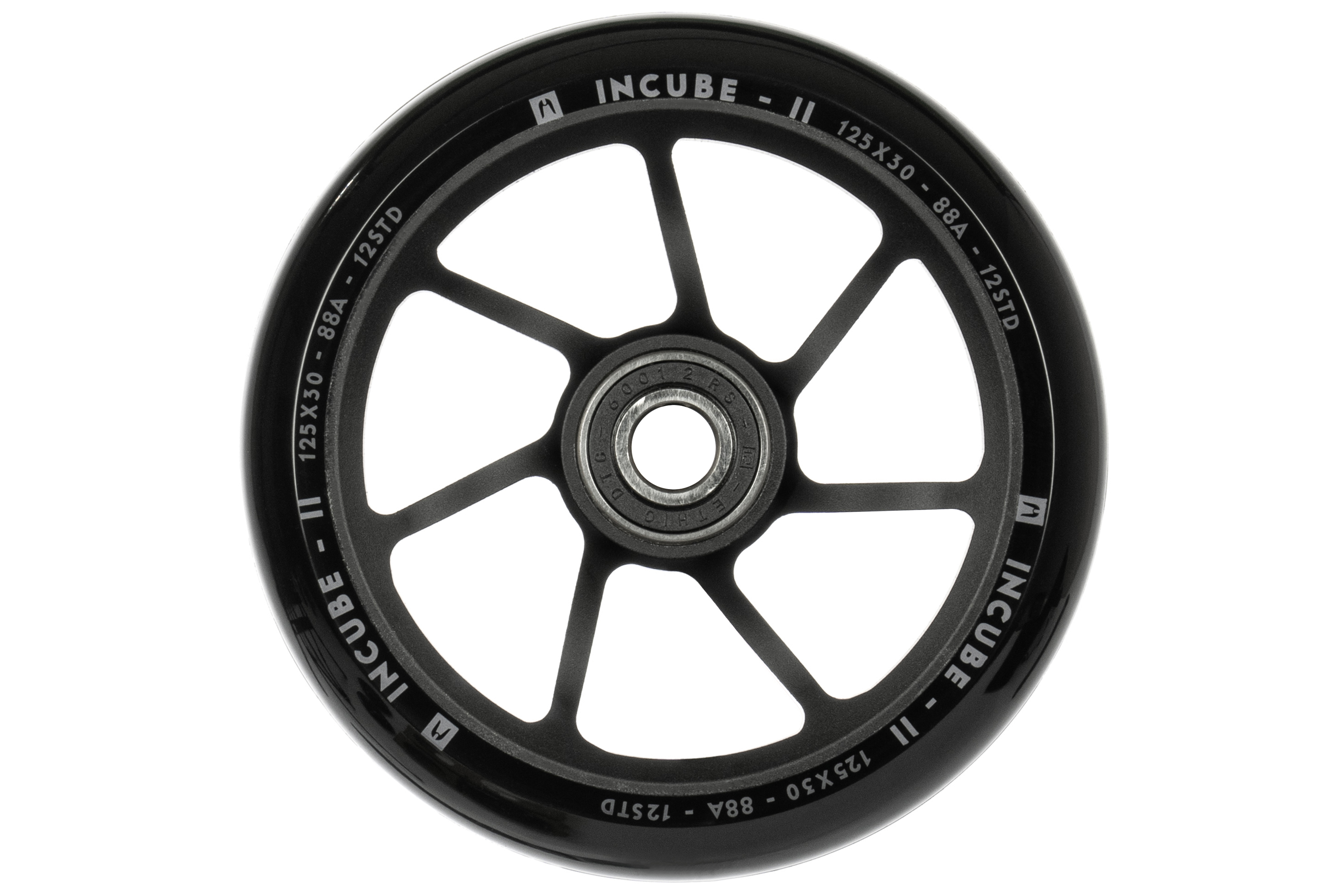 Колесо Ethic incube wheel v2 12 STD 125 mm black