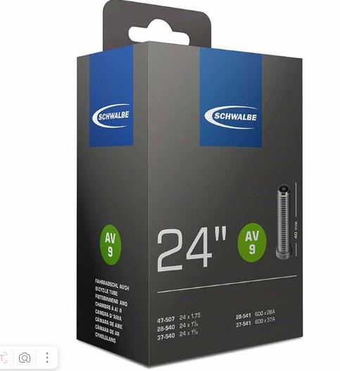 Камера 24" (28/47-507/541) Schwalbe AV9 40mm AGV IB