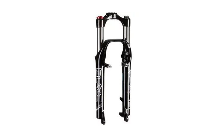Вилка 26" RST BLAZE-ML пружинно-эластомерная, 100мм, Disc, чёрная