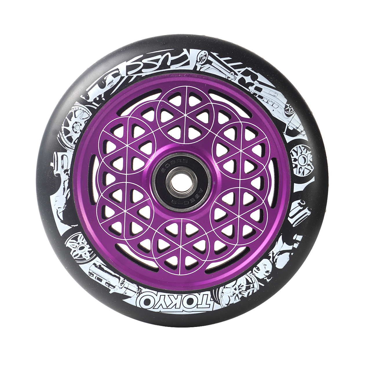 Колесо "Tokyo fuss" Itasha wheel purple