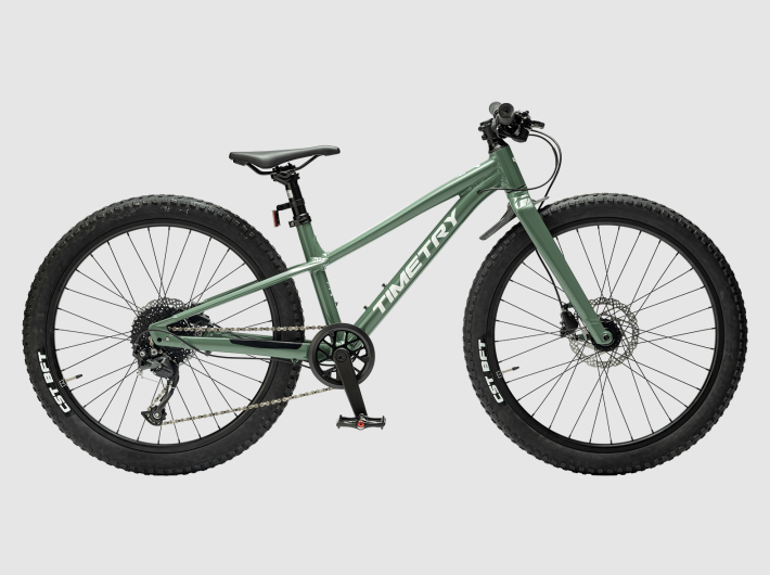 Велосипед 24" TimeTry 248/9S, рама 11", зеленый