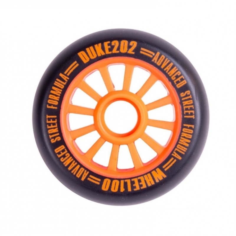 Колесо для самоката Duke 202, 100*24 мм, оранжевый, без подшипников