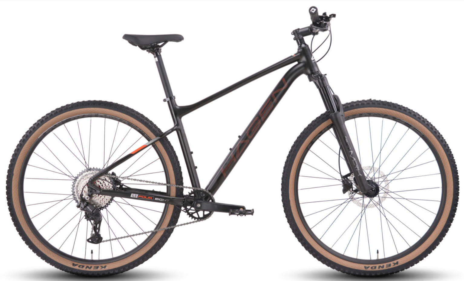 Велосипед 27.5" Hagen 4.8 рама S 16" Тяжелый металл, металлик 2025