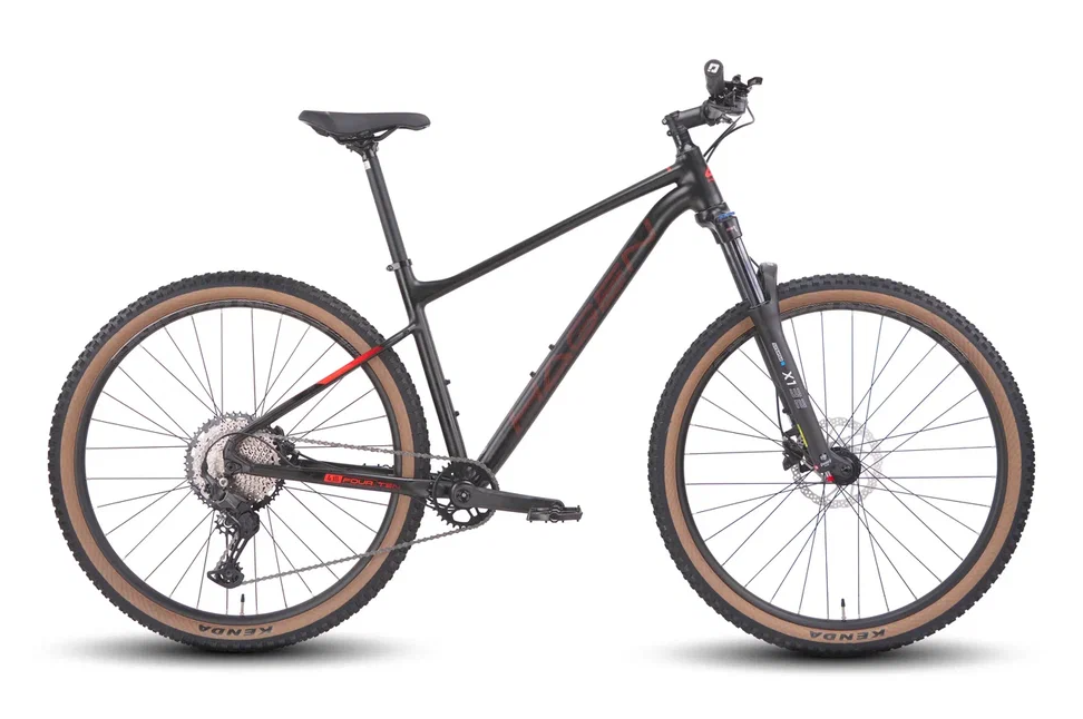 Велосипед 29" Hagen 4.10 рама XXL 22" Тяжелый металл, металлик 2025