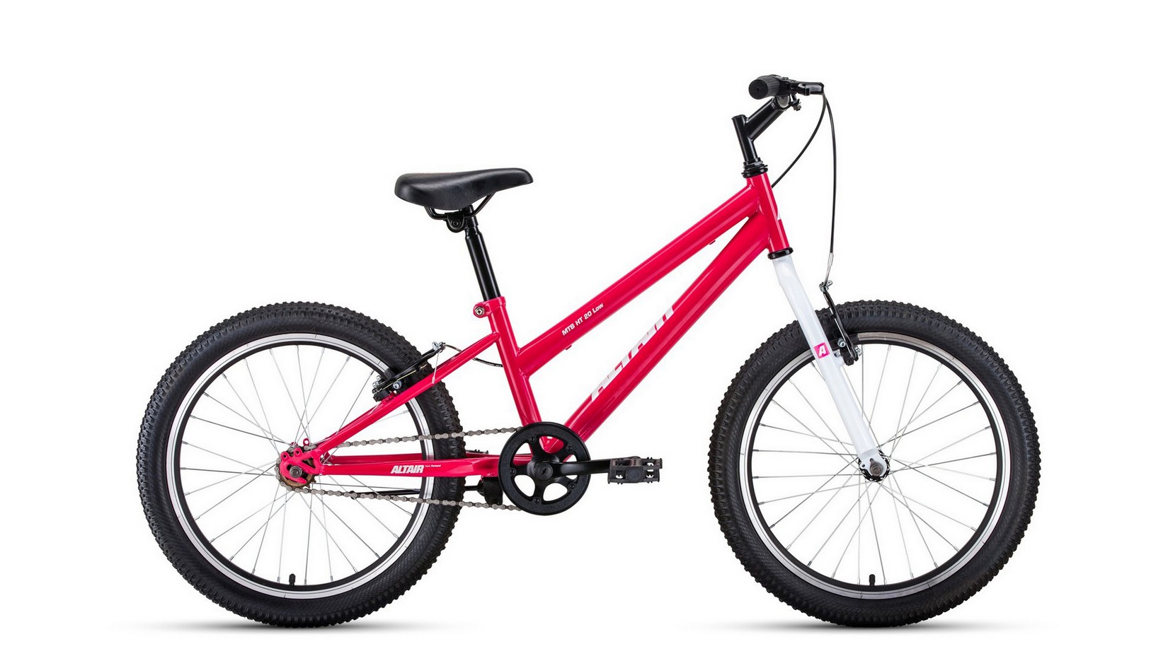 Велосипед 20" ALTAIR HT 20 LOW Рама 10.5" розовый/белый 2021