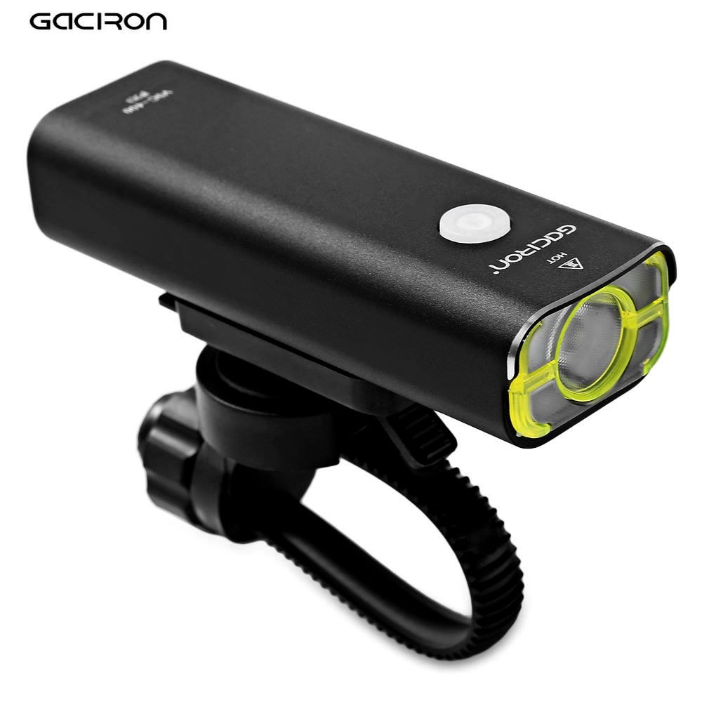 Фара GACIRON USB Rechargeable Bike Front Flashlight Headlight 400