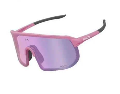 Очки спортивные KAKU SP2 оправа (Smoke Pink) линзы (Photochromic Red Revo)