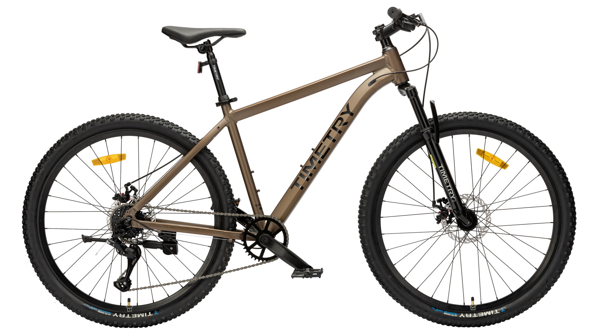 Велосипед 27,5" TimeTry 401/7s рама S 16", золотой
