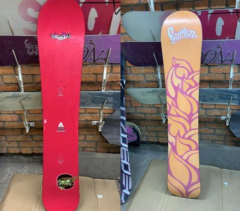 Сноуборд Burton 153 RedOrange (прокатный)