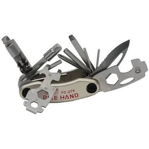 Шестигранник Bike Hand YC-279 складной с ножом