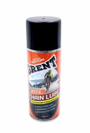 Синтетическая смазка для цепи с тефлоном GRENT PTFE SYNTHETIC CHAIN LUBE 520мл