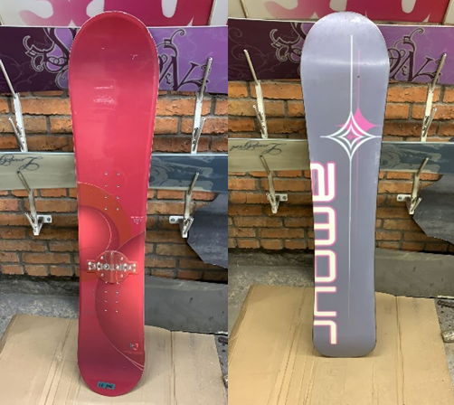 Сноуборд Amour 135 (прокатный) red-black