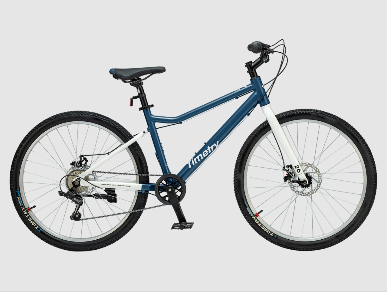 Велосипед TimeTry 24" 233/7S, синий, рама