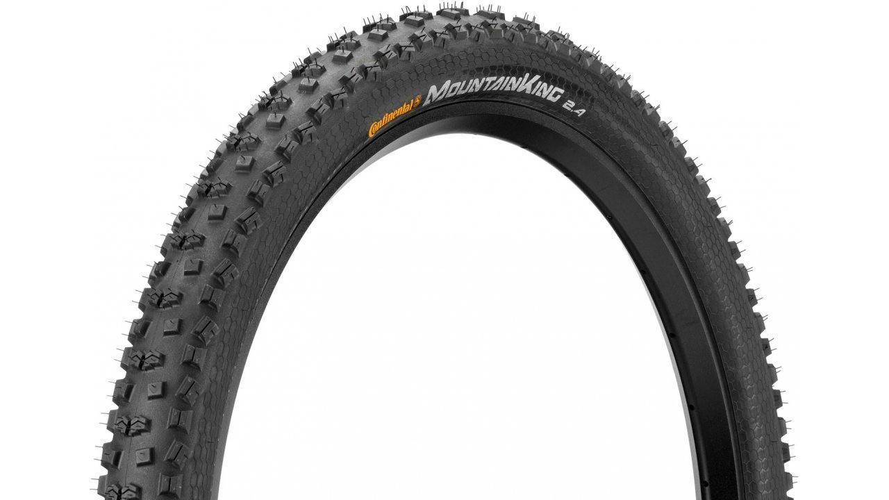 Покрышка 27.5" x 2.4" Continental Mountain King RaceSport foldable Черная