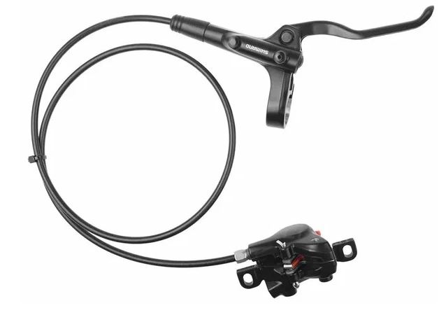 Тормоз передний, диск. гидр., SHIMANO, BR-MT200, ручка торм. BL-MT200, гидролин. - 750 мм, без адапт.