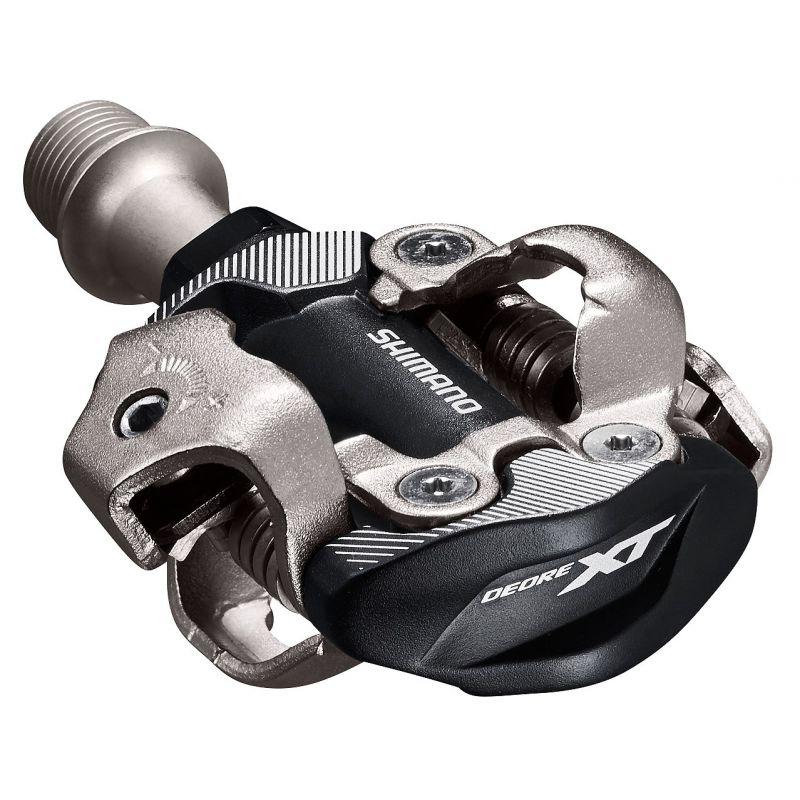 Педали Shimano XT, M8100, SPD, с шипами SH51