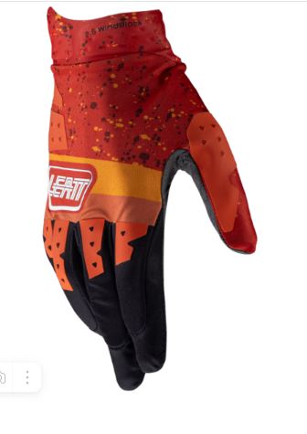 Мотоперчатки Leatt Moto 2.5 WindBlock Glove (Burn, M, 2025 (6025350401))
