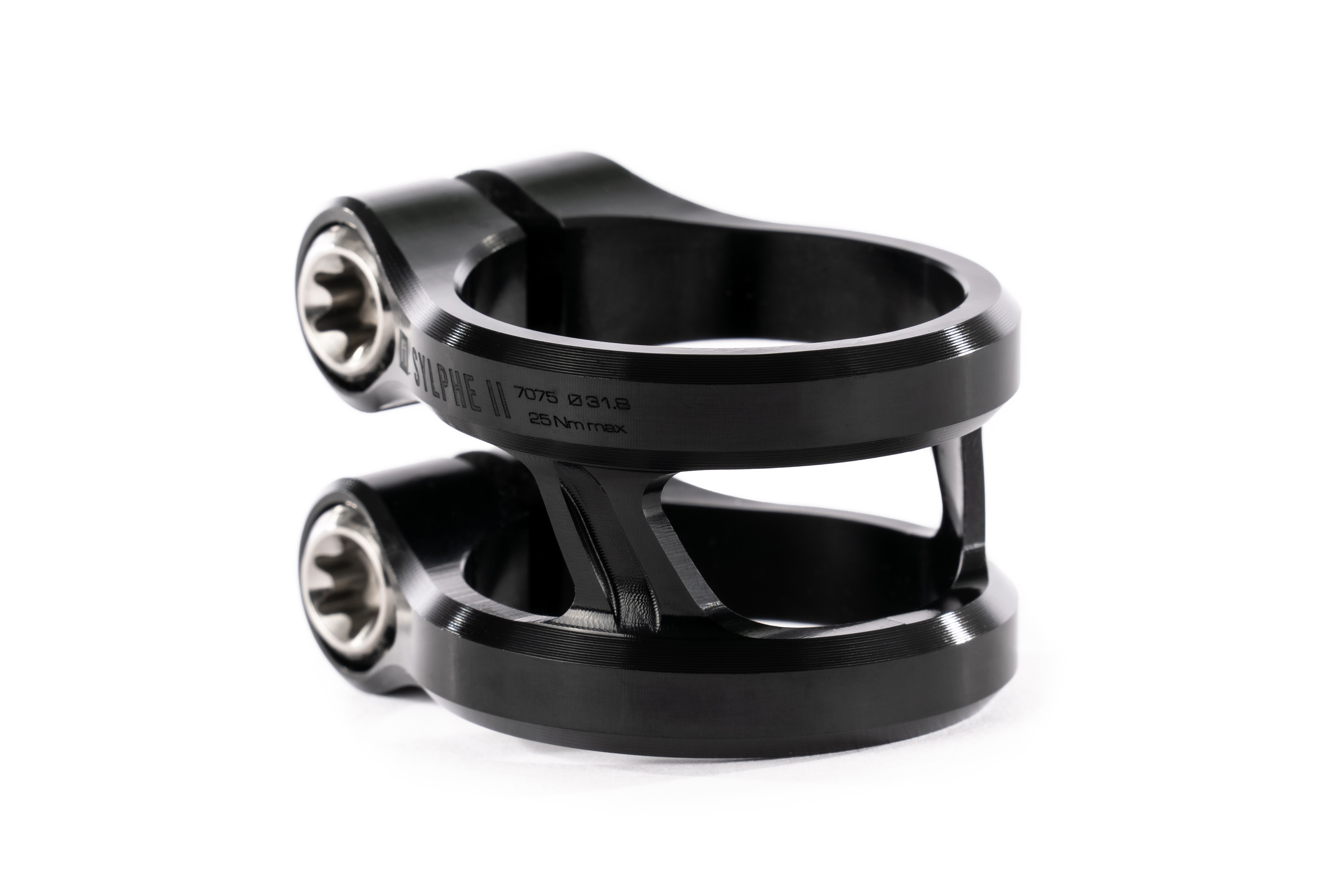 Зажим Ethic sylphe double clamp V2 31,8 black