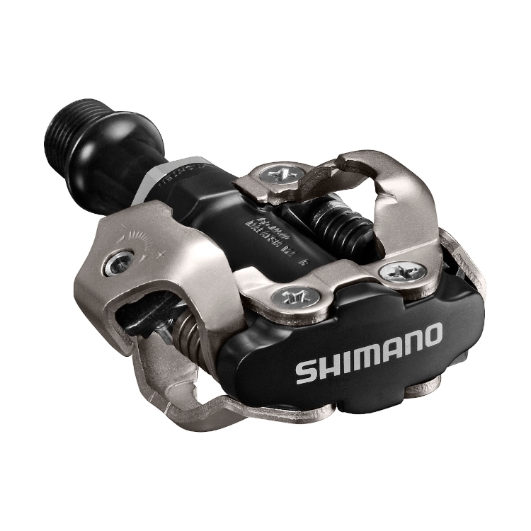 Педали Shimano M540, с шипами, Черный
