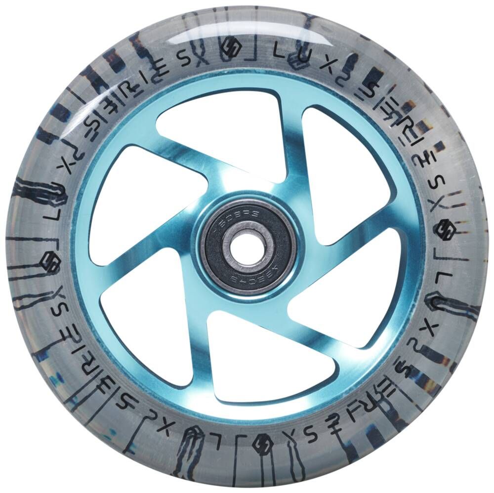 Колесо для самоката Striker Lux Wheel Clear PU 110mm Clear/Teal