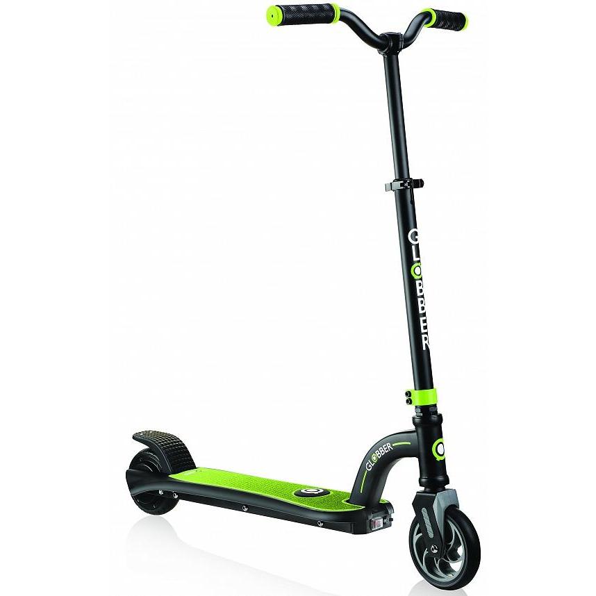 Электросамокат Globber ONE K E-MOTION 10 Черно-зеленый