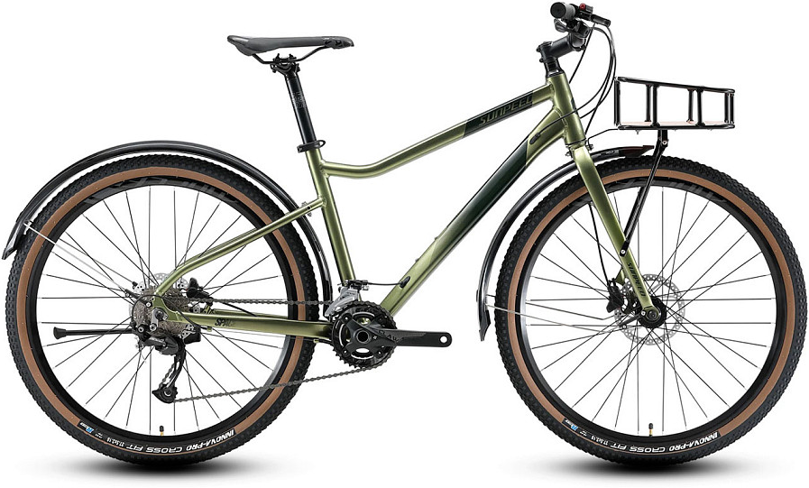 Велосипед 27.5" SUNPEED SPACE рама M 17" Green/Зеленый
