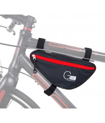 Сумка Green Cycle F-Angle 5302 в раму черно-красная
