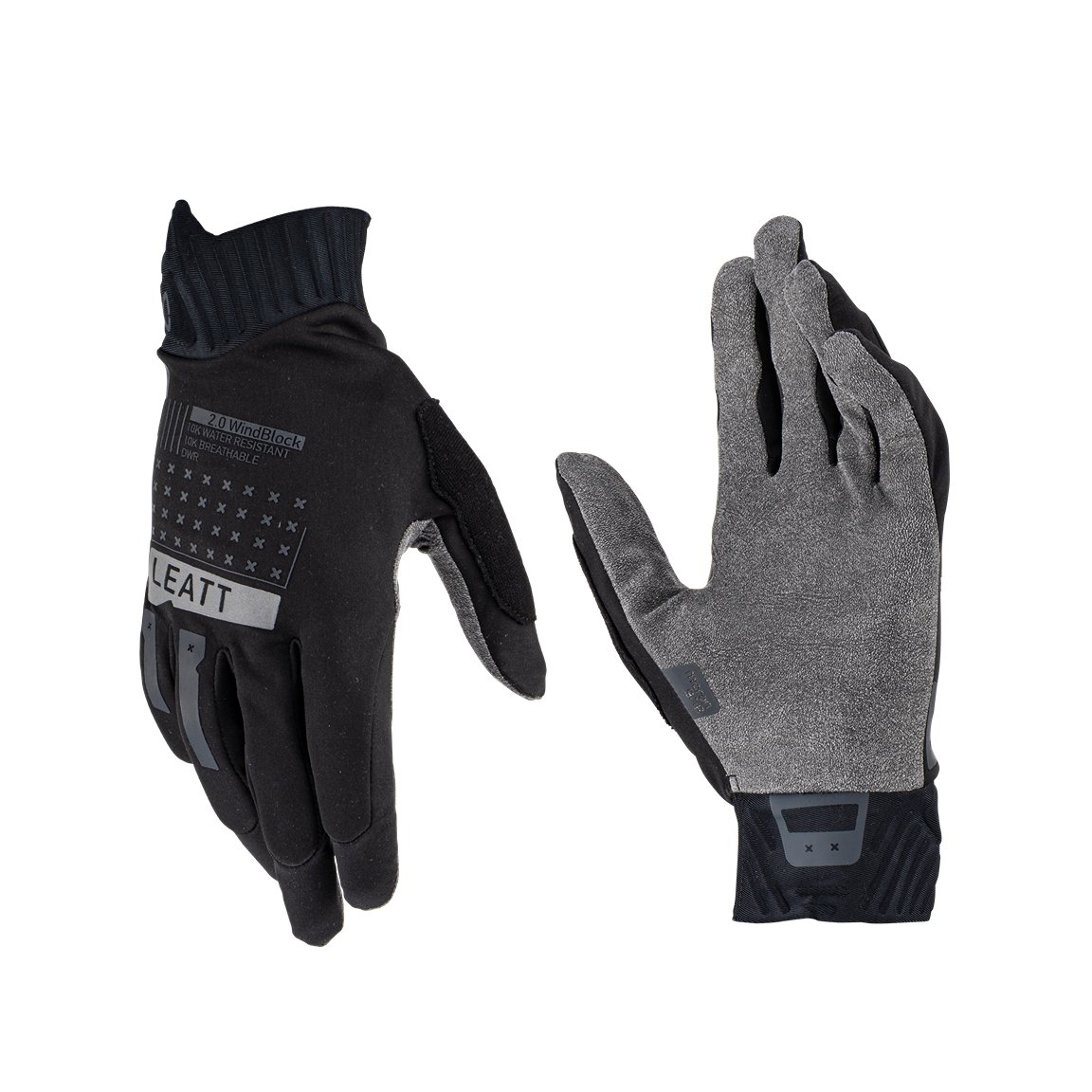 Перчатки велосипедные Leatt MTB 2.0 WindBlock (Black, XL, 2023)